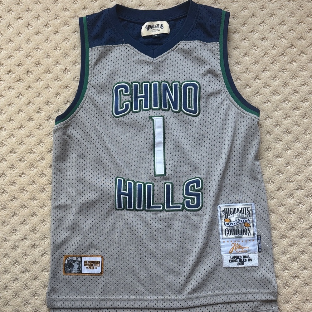 Lamelo Ball Chino Hills High school jersey